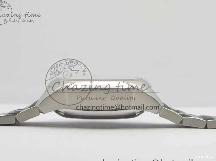 0409 HighQuality De Ville Chronograph SS OMF 1:1 Best Edition White Dial On SS Bracelet A 8151